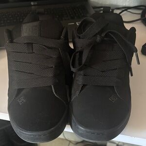 DC Kids Black Sneakers